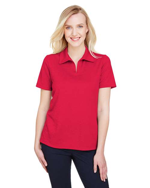 Women's CrownLux Performance® Address Melange Polo
