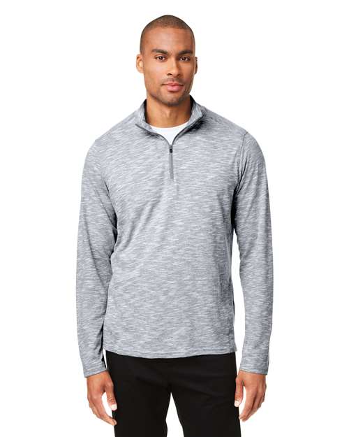 Eclipse Jacquard Quarter-Zip Pullover