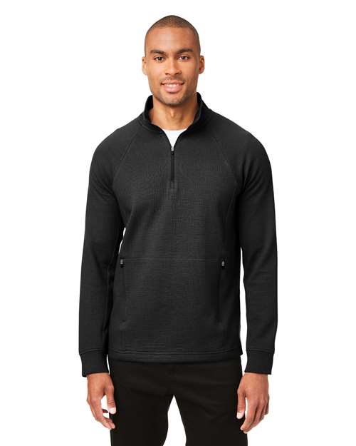 Rhythm Waffle Quarter-Zip Pullover