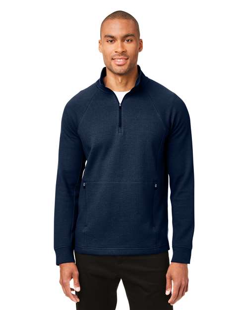 Rhythm Waffle Quarter-Zip Pullover