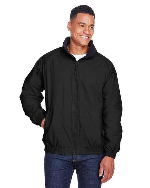 Fleece Lined Nylon Jacket