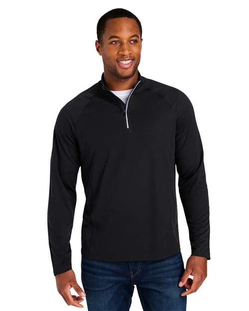 Origin Performance Pique Quarter-Zip Pullover