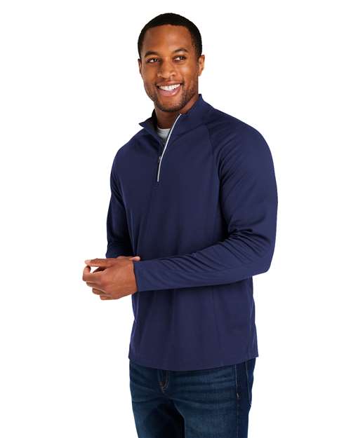 Origin Performance Pique Quarter-Zip Pullover