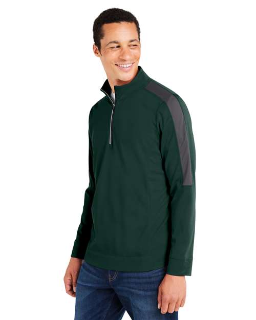 Market Snag Protect Mesh Colorblock Quarter-Zip Pullover