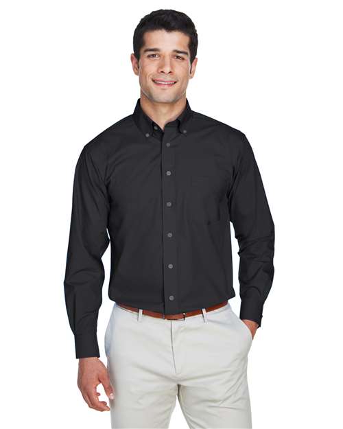 Crown Collection® Broadcloth Woven Dress Shirt