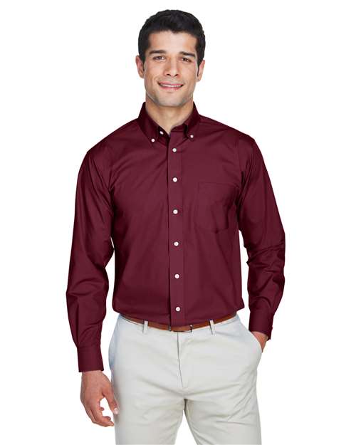 Crown Collection® Broadcloth Woven Dress Shirt