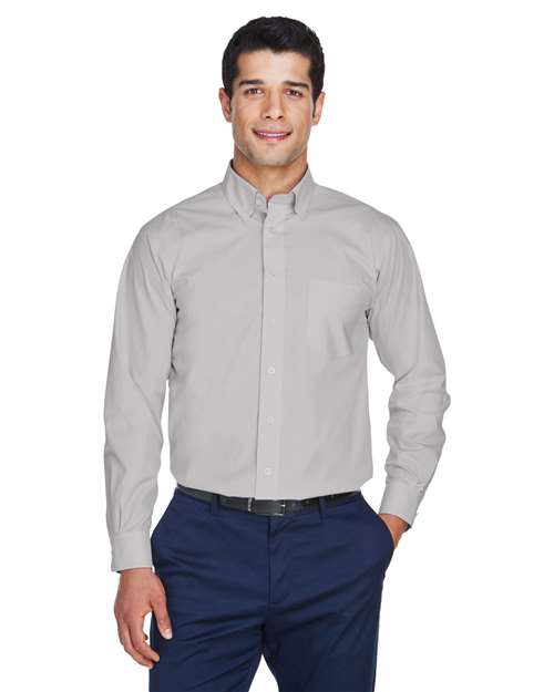 Crown Collection® Broadcloth Woven Dress Shirt