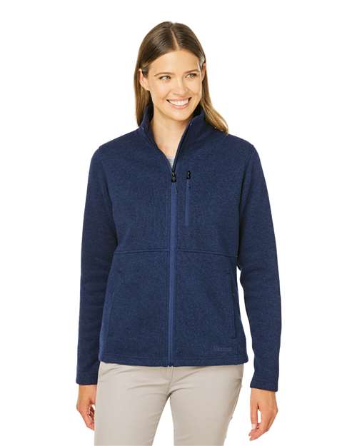 Women's Dropline Sweater Fleece Full-Zip
