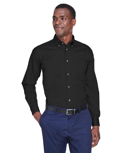 Tall Easy Blend™ Long Sleeve Twill Dress Shirt