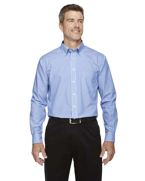Crown Collection® Banker Stripe Woven Dress Shirt