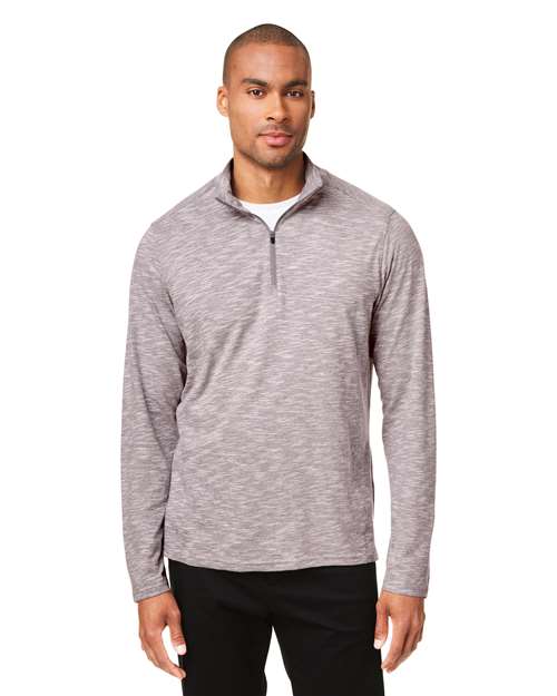 Eclipse Jacquard Quarter-Zip Pullover