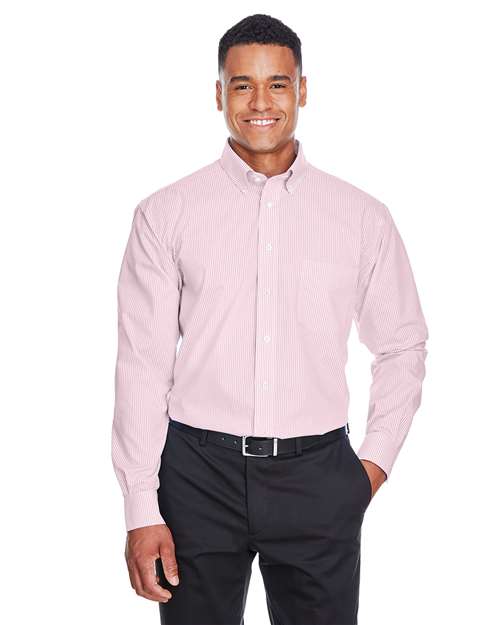 Crown Collection® Banker Stripe Woven Dress Shirt